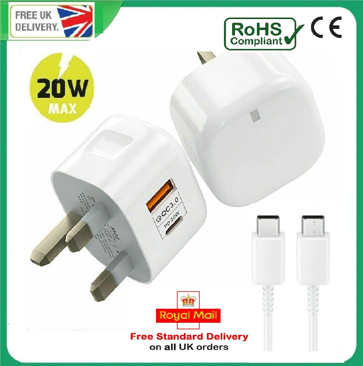 For Samsung A15 A14 A13 A05s A16 Type C Phone Charging Cable Fast Charger Lead