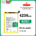 For Oppo A15, A15S Internal Battery 4230mAh BLP817 CPH2185