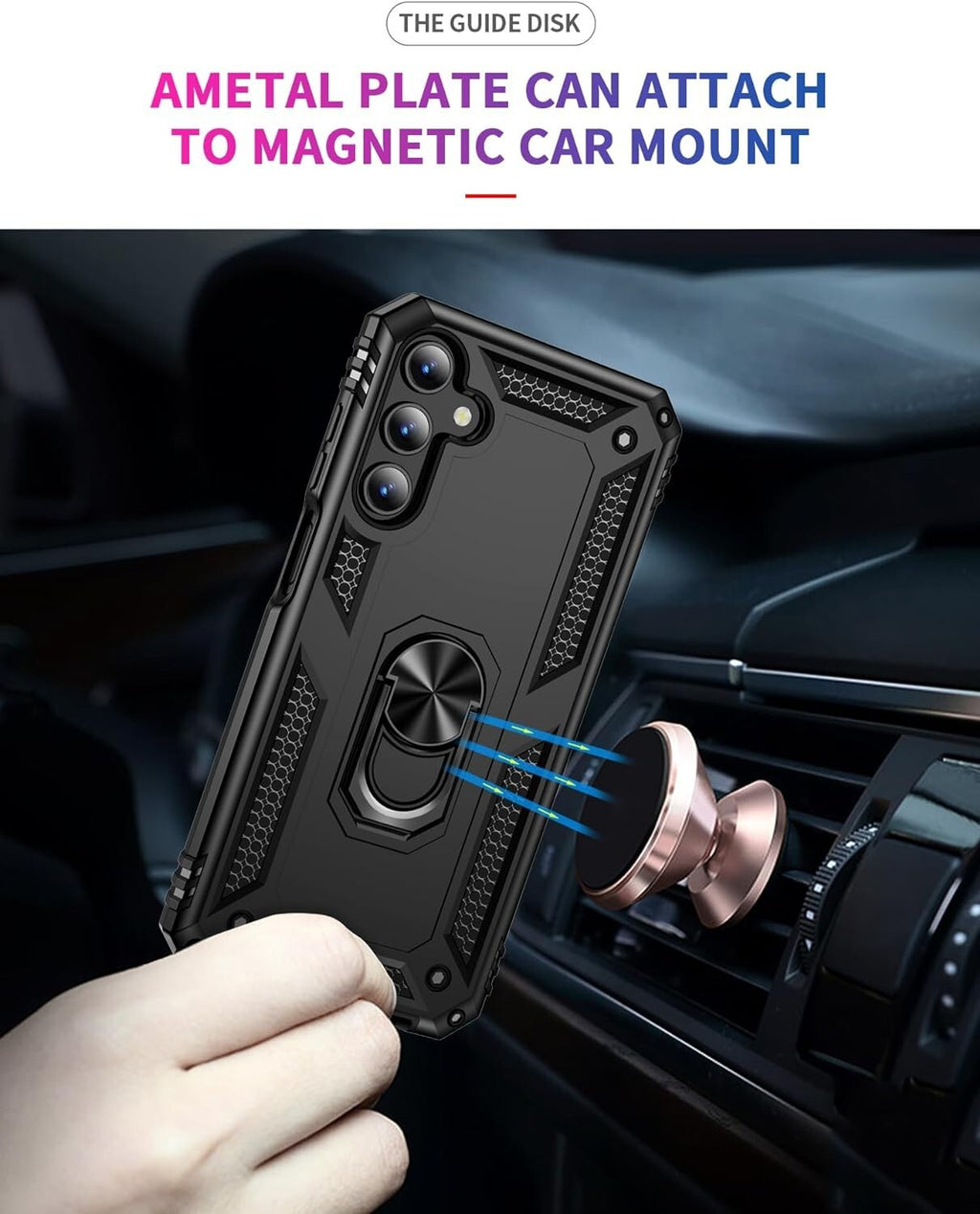 Case For Samsung Galaxy A05S A15 A25, TOUGH Shockproof ARMOUR Stand Phone Cover