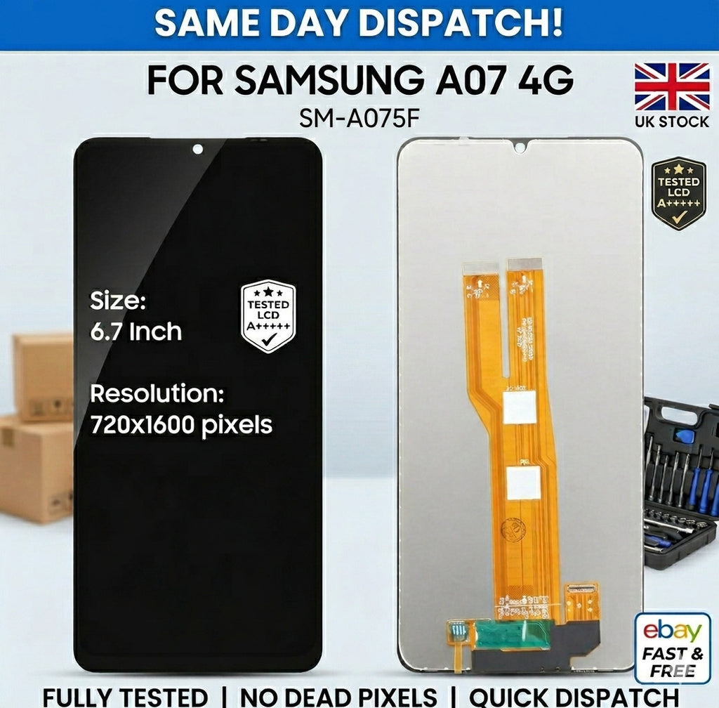 For Samsung Galaxy A07 4G SM-A075FSM- A075B LCD Display Touch Screen Digitizer