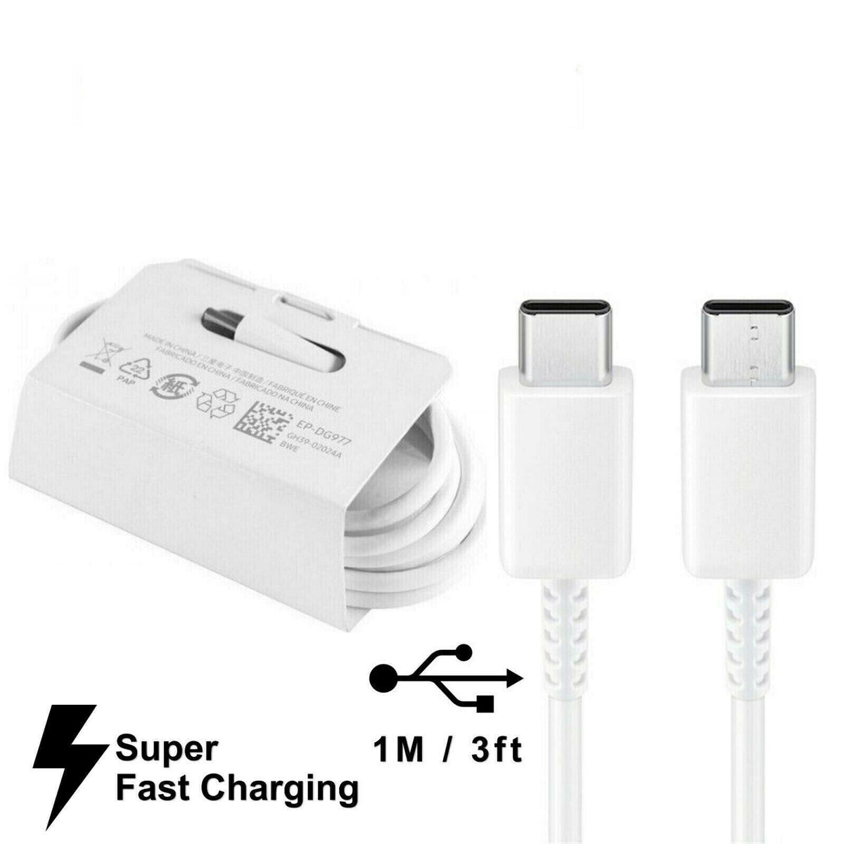 For Samsung A15 A14 A13 A05s A16 Type C Phone Charging Cable Fast Charger Lead