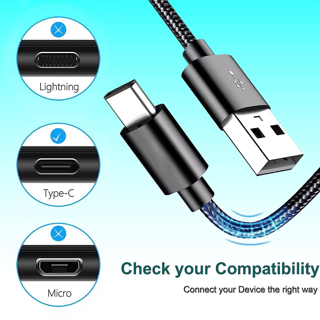 For Samsung Galaxy A14 A54 A34 A13 A04s Type-C Charging Cable Fast Charger Lead