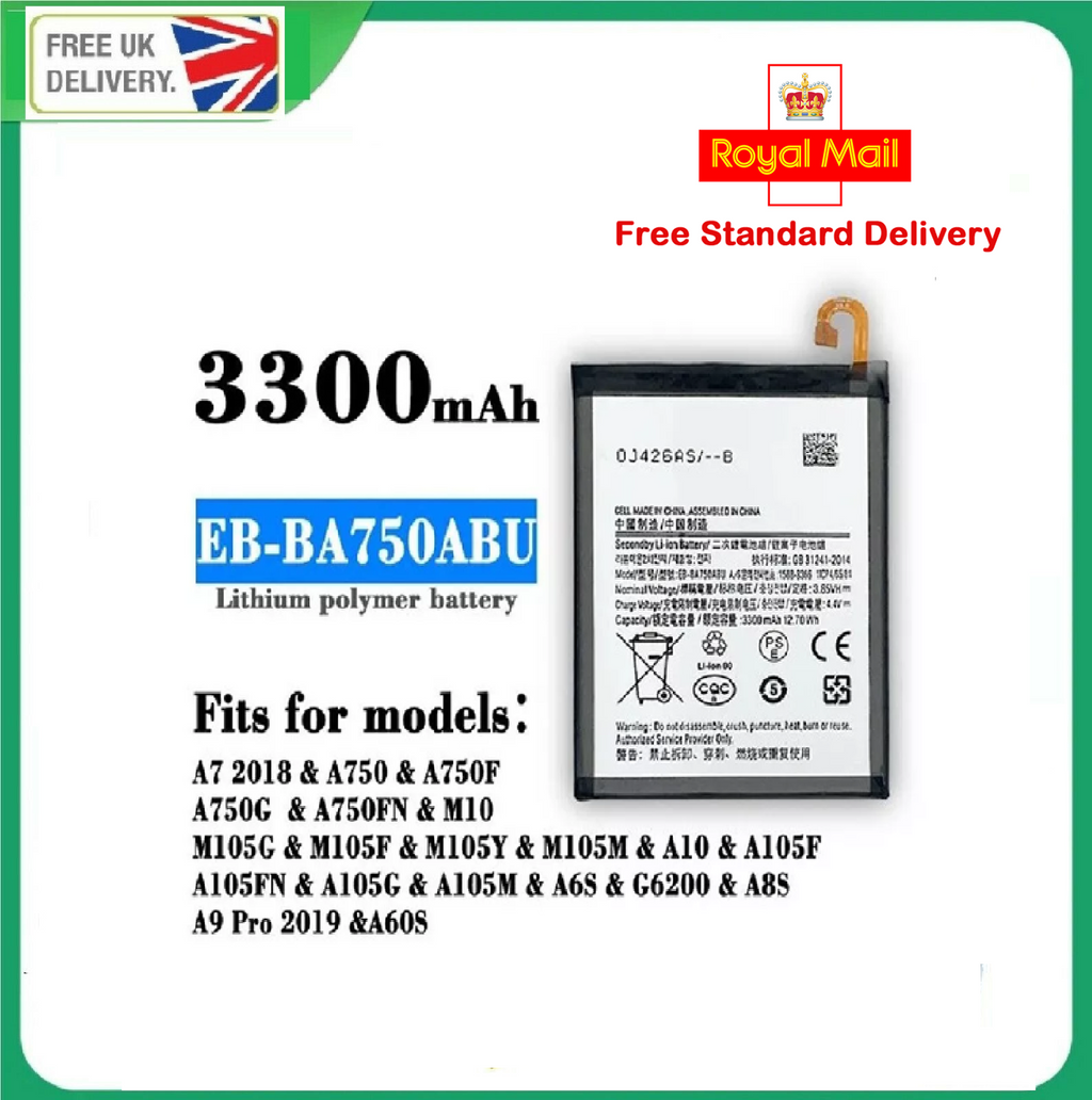 Samsung Galaxy A10 battery EB-BA750ABU