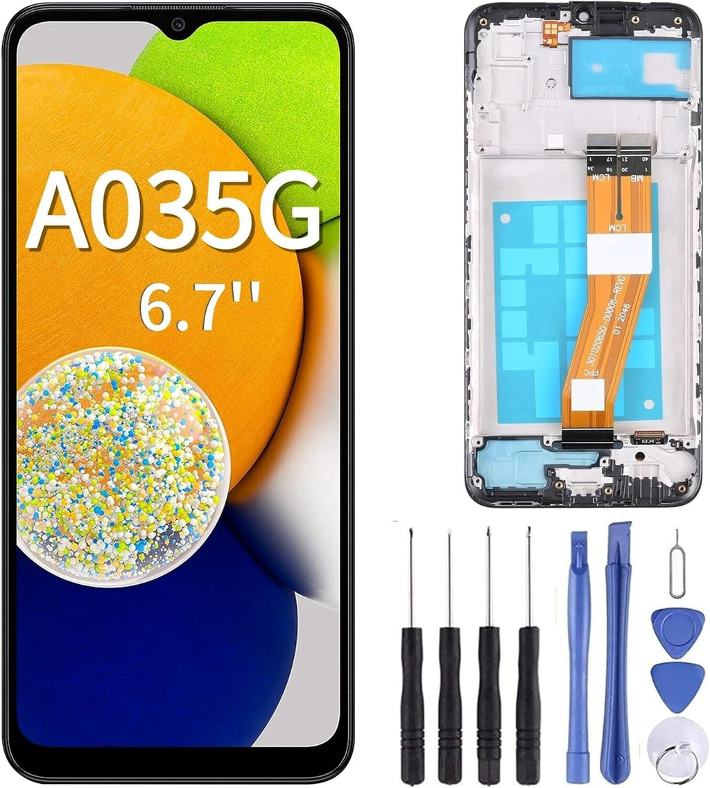 For Samsung Galaxy A03 SM-A035G LCD Display Touch Screen Replacement+Frame OEM