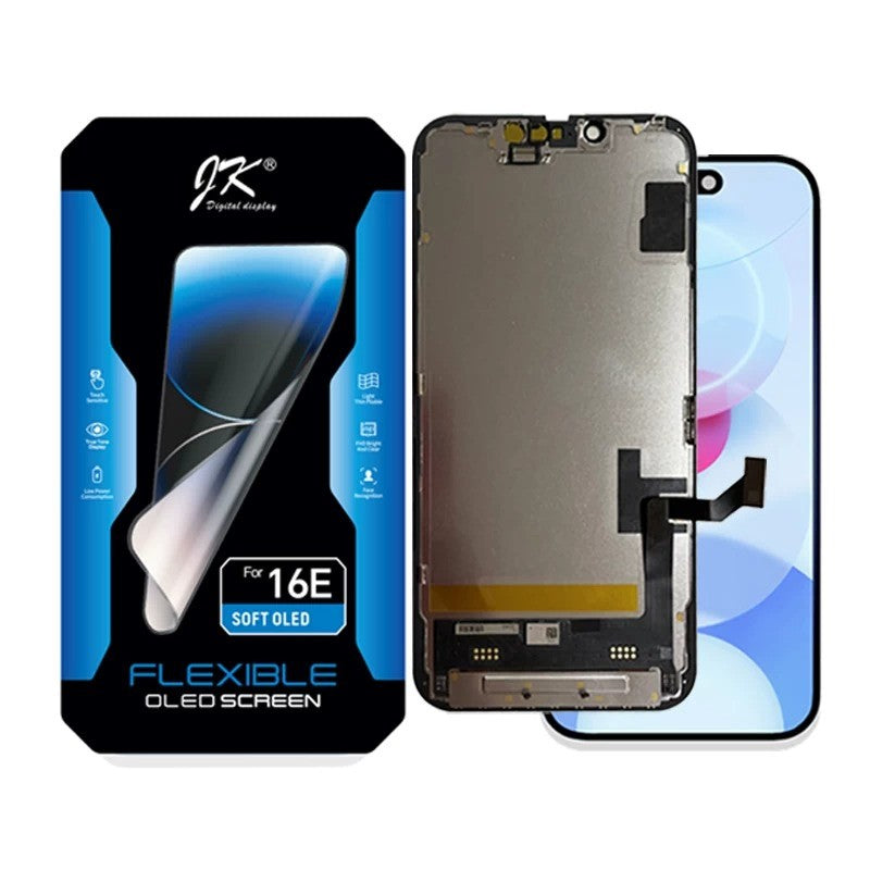 For iPhone 16e  Soft OLED LCD Replacement Screen Touch Display Digitizer OLED