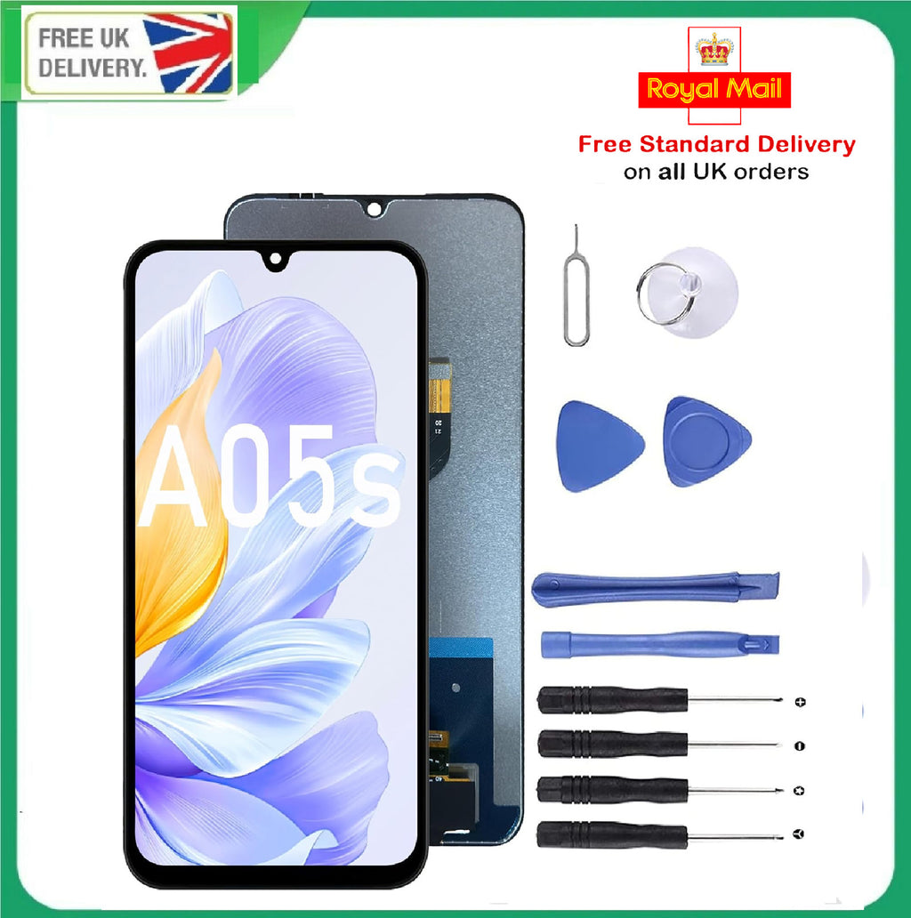 Samsung Galaxy A05s SM-A057F LCD Screen Digitizer Full Assembly Replacement