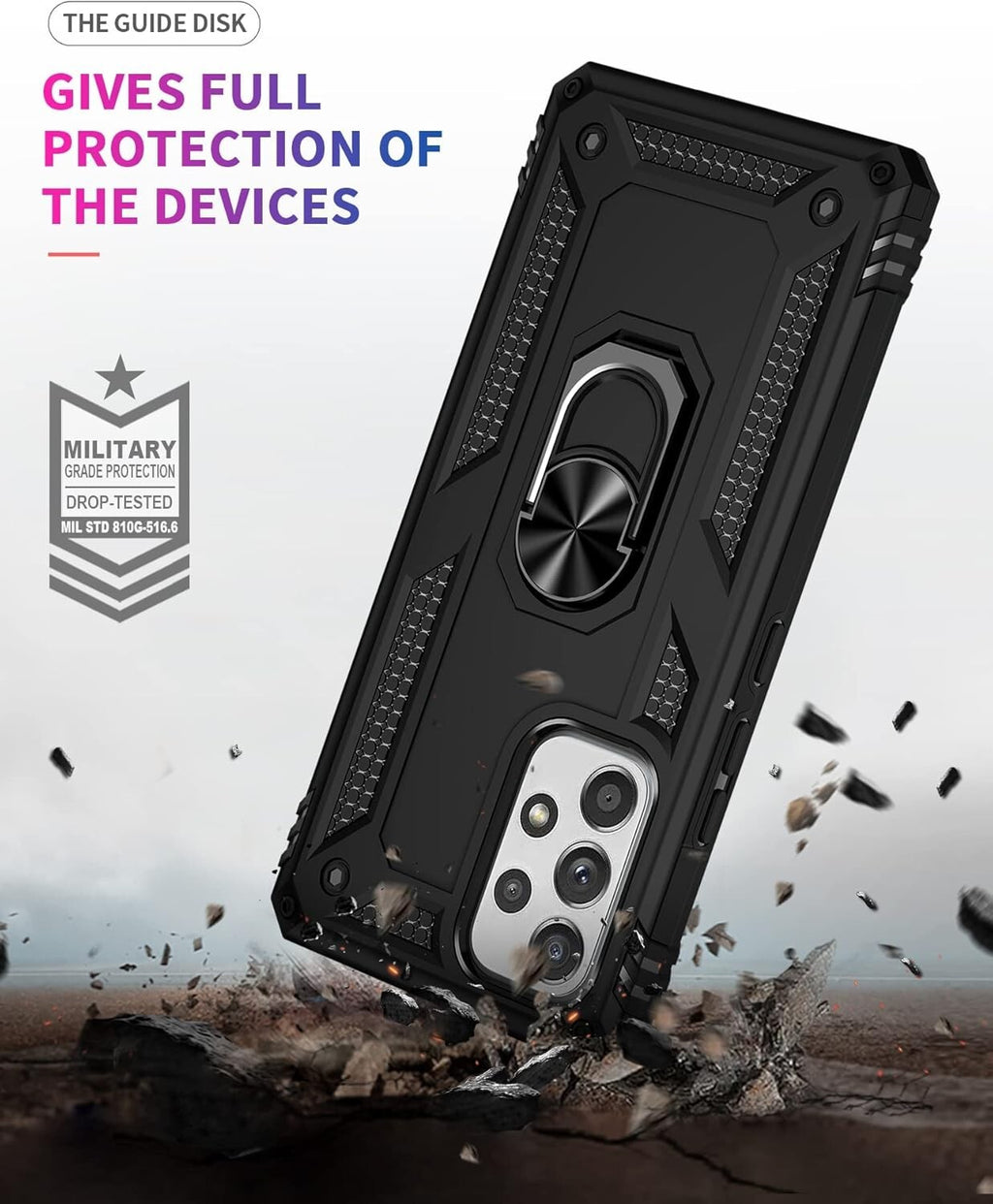 Case For Samsung Galaxy A32 5G RING ARMOUR CASE Stand Phone Cover Ring Case