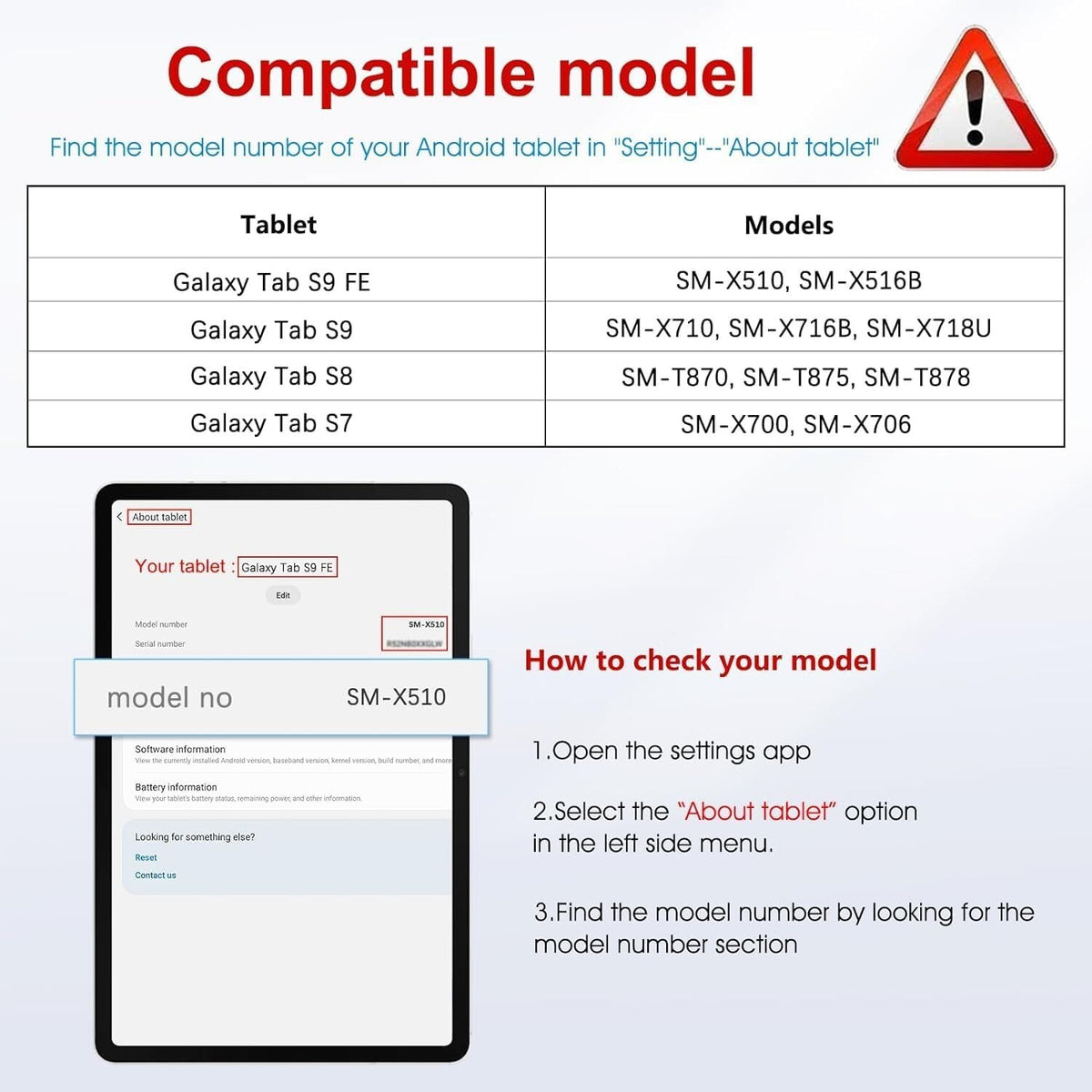 For Samsung Galaxy Tab S9 FE Tempered Glass Tablet Screen Protector