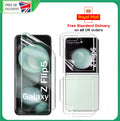 SCREEN Protector For Samsung Galaxy Z Flip 3/4/5 Hydrogel Cover - Clear TPU FILM
