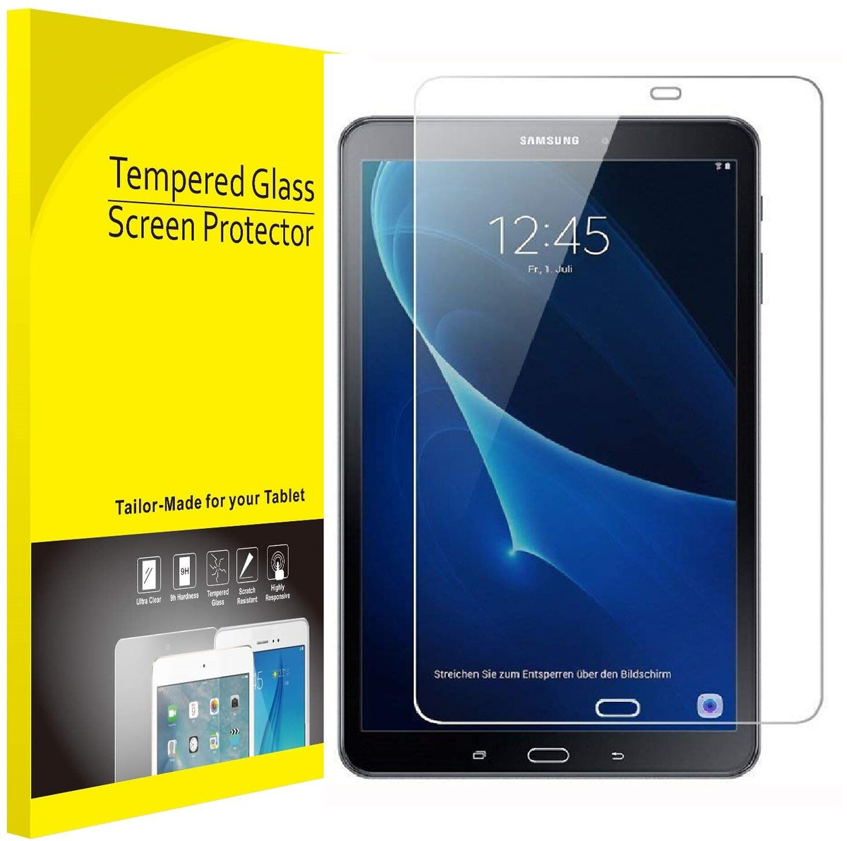 Tempered Glass Screen Protector For Samsung Galaxy Tab A 10.1 2016 SM T580 T585