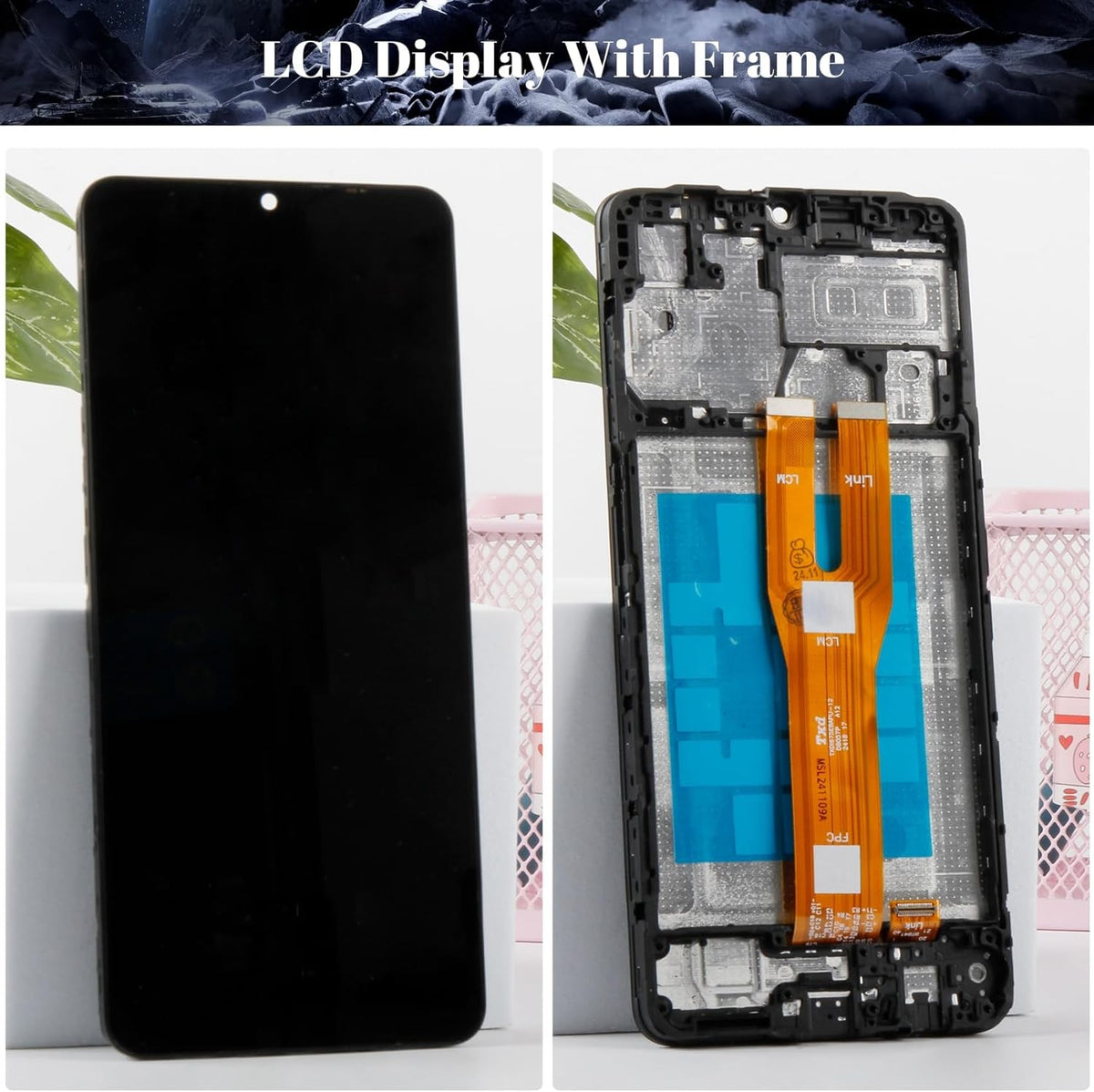 For Samsung GalaxyA06 SM-A065F OLED Display Touch Screen Replacement LCD
