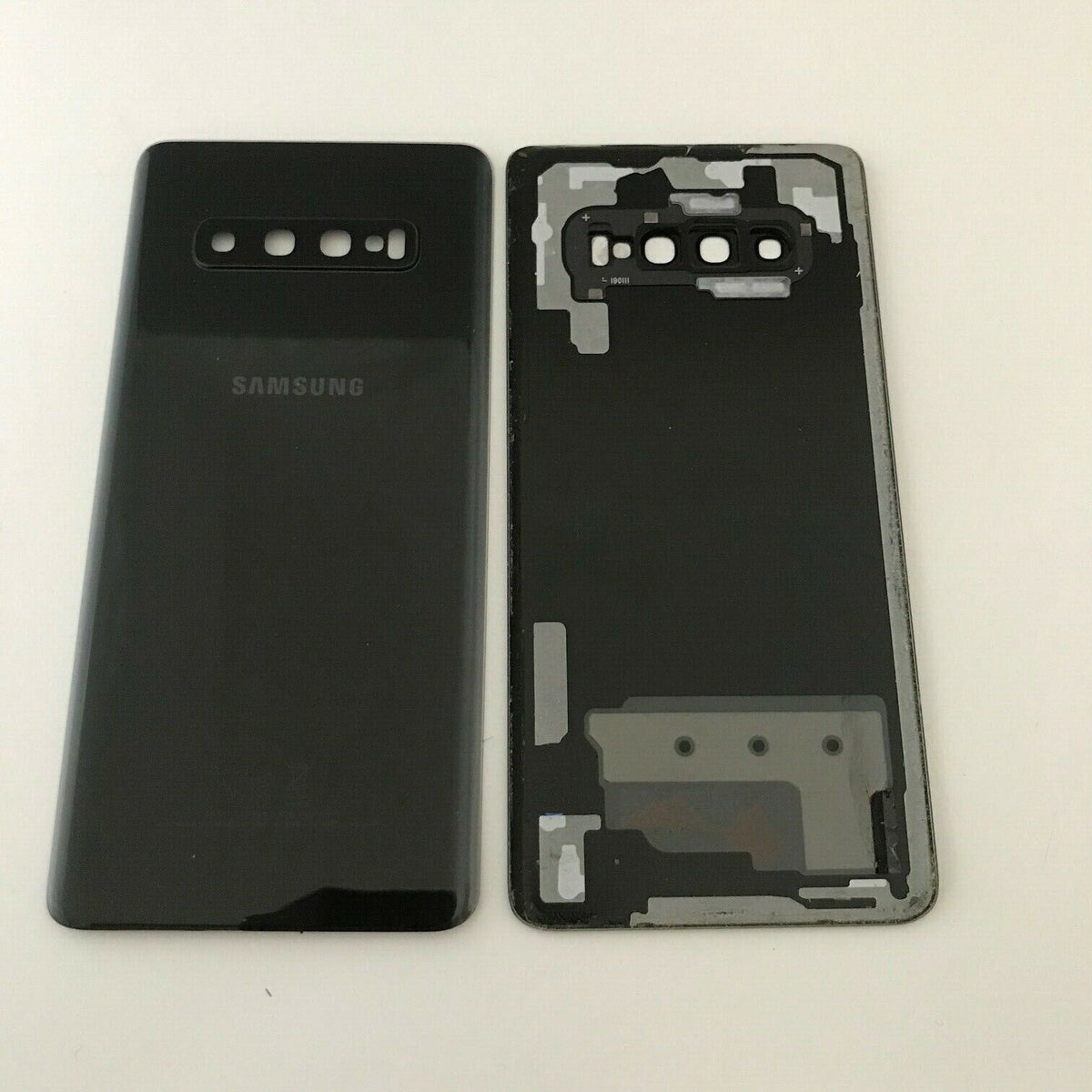 For Samsung Galaxy S10 PLUS G975F Rear Back Glass Battery Cover Camera Lens UK