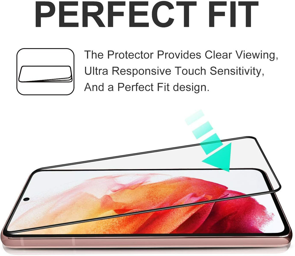 For Samsung Galaxy S24 S23 S22 Plus Full Cover Tempered Glass Screen Protector