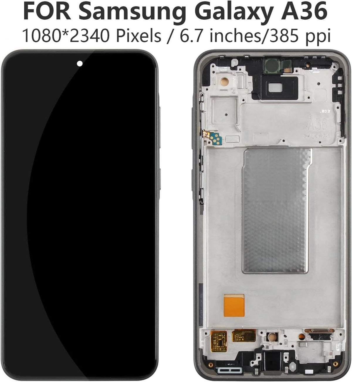 For Samsung Galaxy A36 5G SM-A366B OLED LCD Display Touch Screen Replacement LCD