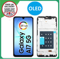 Samsung Galaxy A17 6.67" 5G SM-A176B, SM-A176B/DS OLED LCD Display Touch + Frame