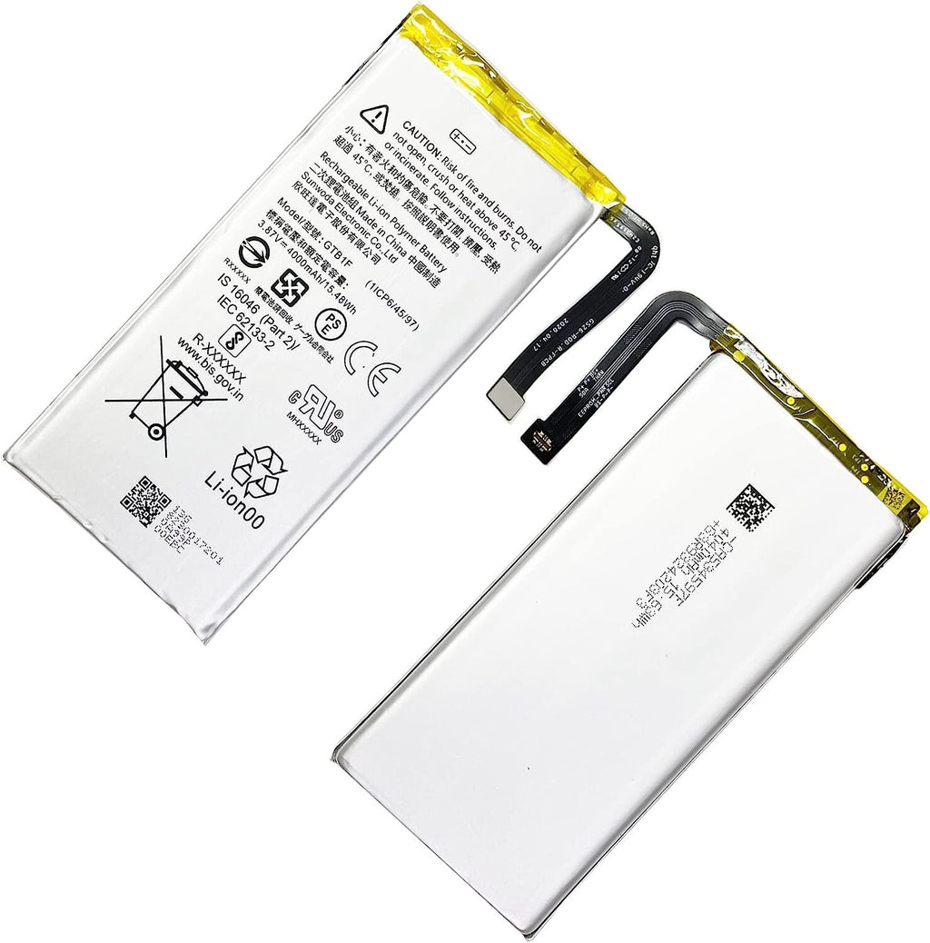 For Google Pixel 5 Battery GTB1F 4080mAh GD1YQ GTT9Q