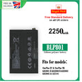 For Oneplus 8T Battery 1+8T BLP801 KB2000 KB2001 KB2003 KB2005