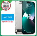 OLED Screen for iPhone 16 Replacement Screen 3D Touch Display SOFT OLED LCD