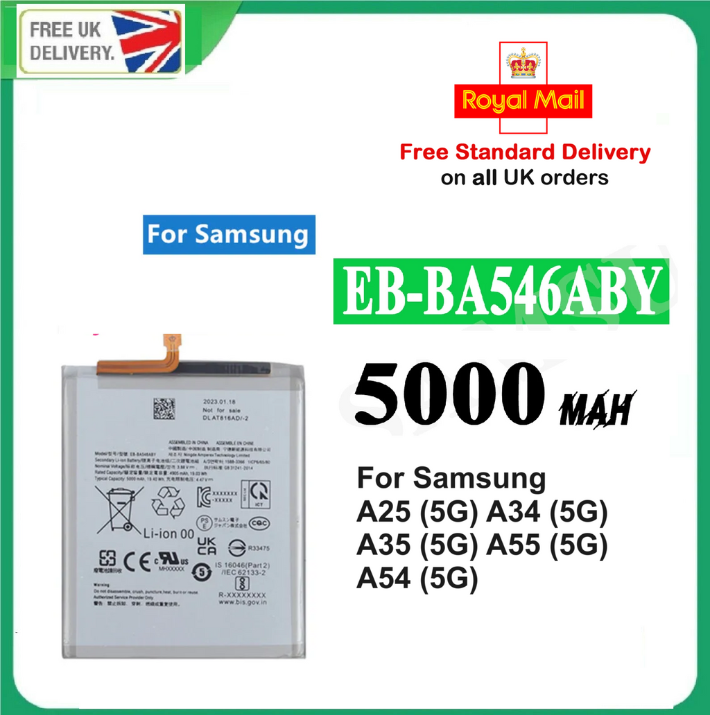 Samsung Galaxy A35 A55 A54 battery EB-BA546ABY