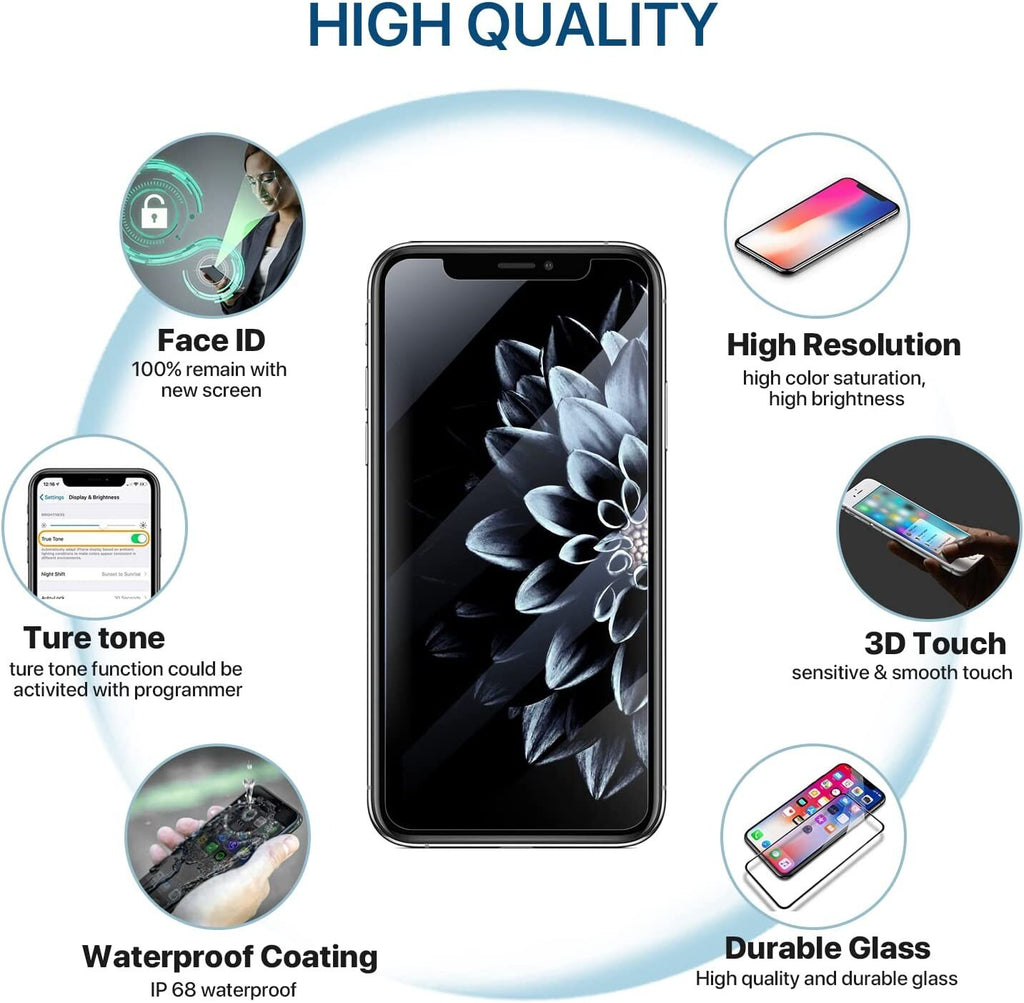 INCELL LCD For Apple iPhone X 3D Touch Digitizer Display Assembly Black UK