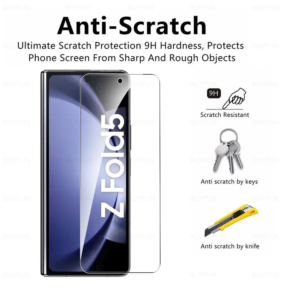 For Samsung Galaxy Z Fold 5 / Z Fold 6 Screen Protector Tempered Glass