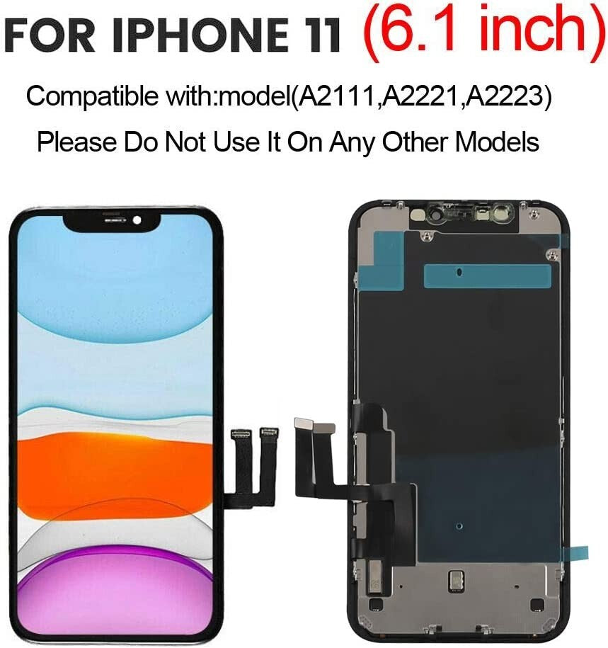 INCELL LCD For Apple iPhone 11 LCD Digitizer Screen Display Replacement