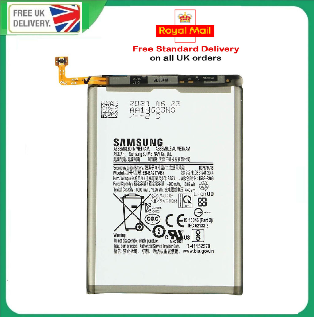 Replacement Battery For Samsung Galaxy A13 4G SM-A135F EB-BA217ABY GH82-28509A