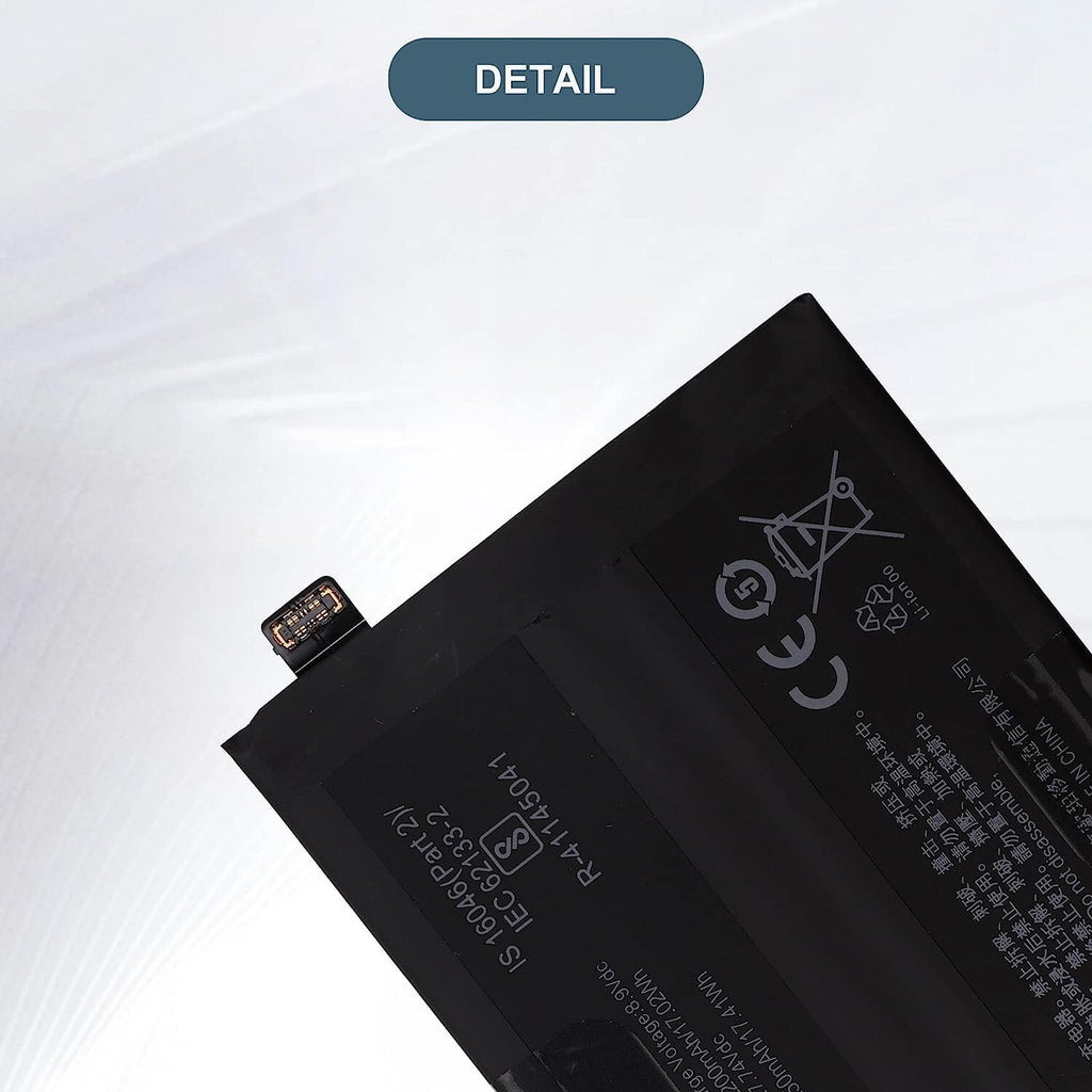Replacement Battery For OnePlus 9, 1+9 BLP829 - 2250mAh