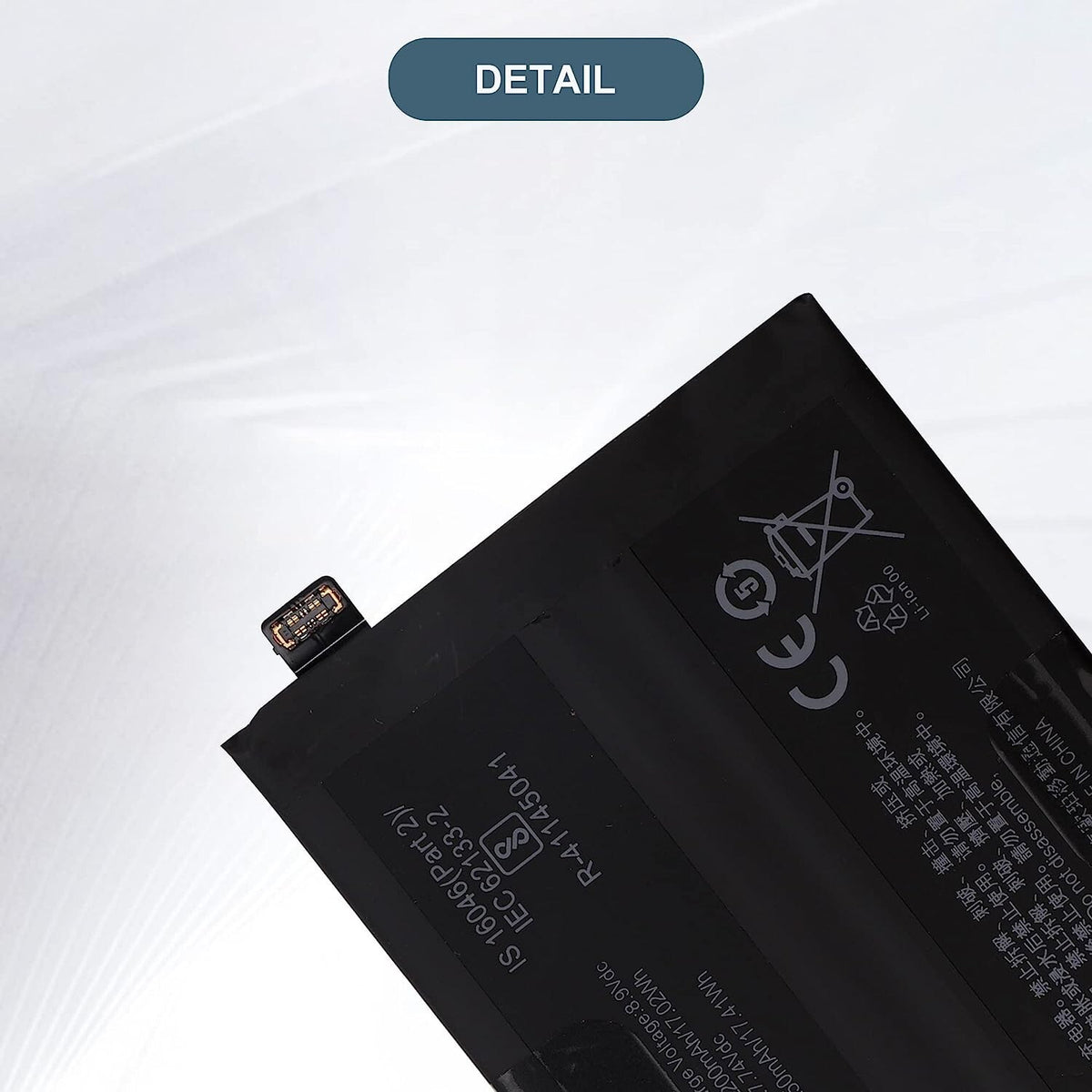 Replacement Battery For OnePlus 9, 1+9 BLP829 - 2250mAh