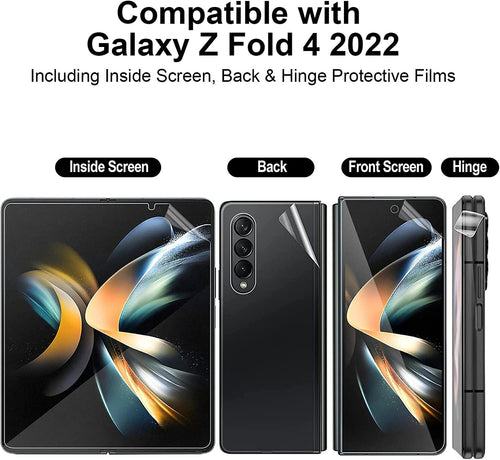 360 Full Cover Screen Protector TPU Film For Samsung Galaxy Z Fold 4
