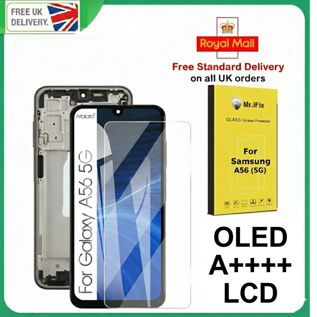 For Samsung Galaxy A56 5G SM-A566B OLED LCD Display Touch Screen Replacement LCD
