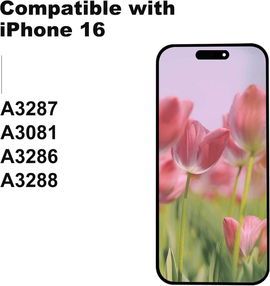 OLED Screen for iPhone 16 Replacement Screen 3D Touch Display SOFT OLED LCD