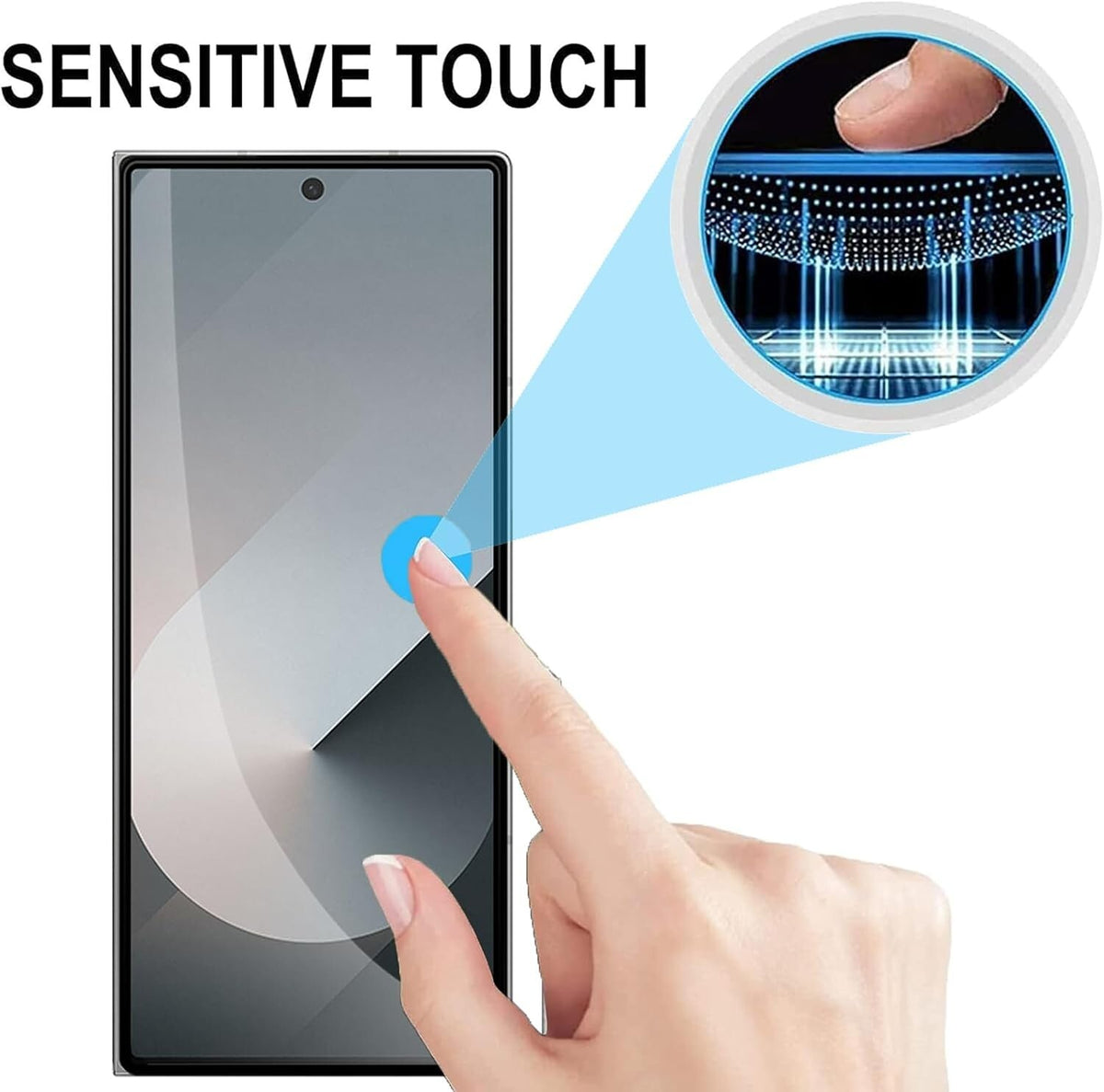 Genuine Tempered Glass Screen Protector For Samsung Galaxy Z Fold 3/4/5/6 5G