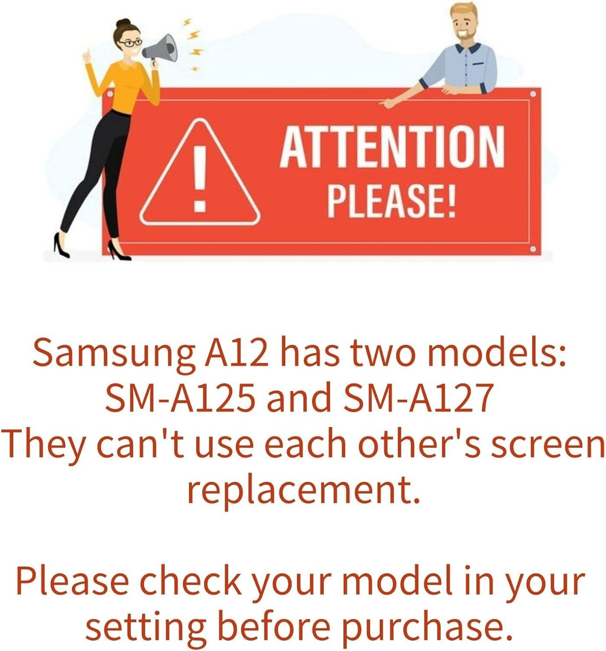 Samsung Galaxy A12 Nacho 2021 SM-A127 LCD Screen Display Touch Digitizer W Frame