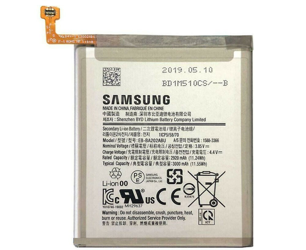 Genuine Samsung A20E EB-BA202ABU 3000mAh battery for Galaxy A20e UK Seller