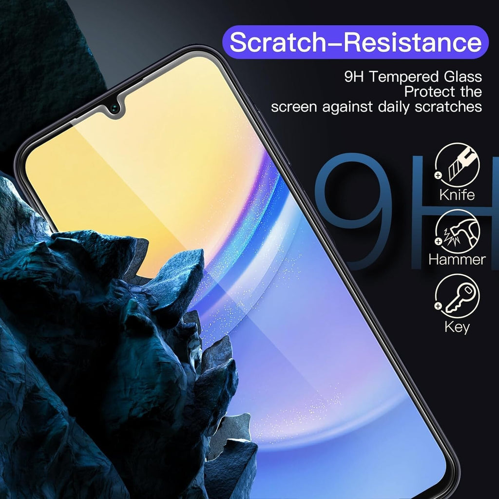 Screen Protector For Samsung Galaxy A34/A54/A14/A13/A25/A15 4G 5G A05 Glass