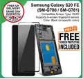 Samsung Galaxy S20 FE SM-G780/G781 OLED LCD Screen Display Touch Digitizer+Frame