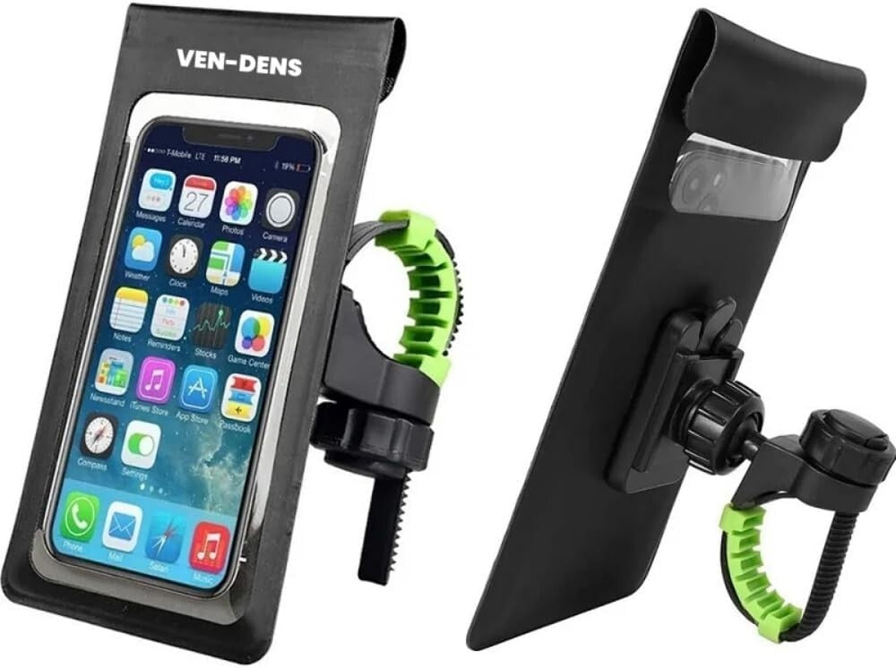 VEN-DENS Waterproof Bike Phone Holder For iPhone 15, 14, 13, 12, 15 Pro Plus MAX