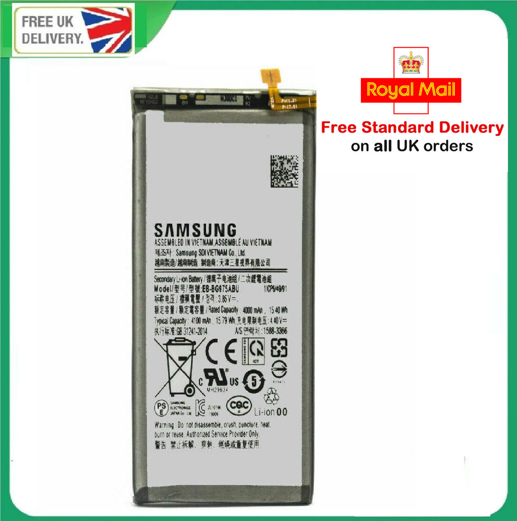 For Samsung Galaxy S10 Plus Replacement Battery EB-BG975ABU 4100mAh UK