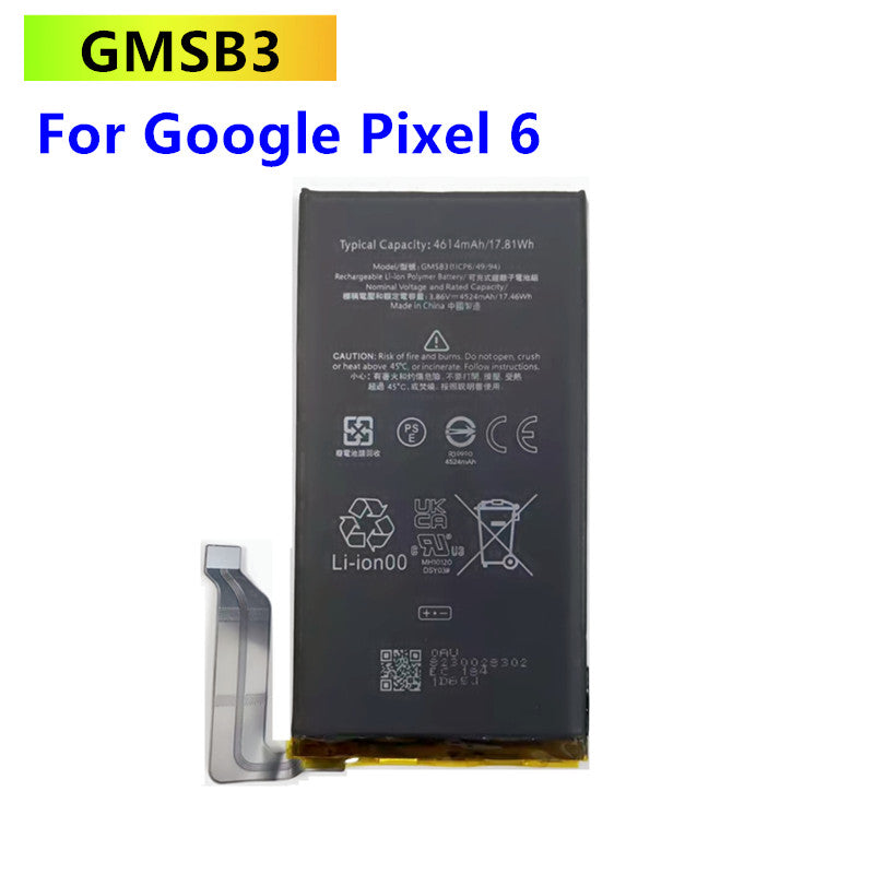 Internal Battery Pack For Google Pixel 6 4614mAh GMSB3 BAQ Replacement UK