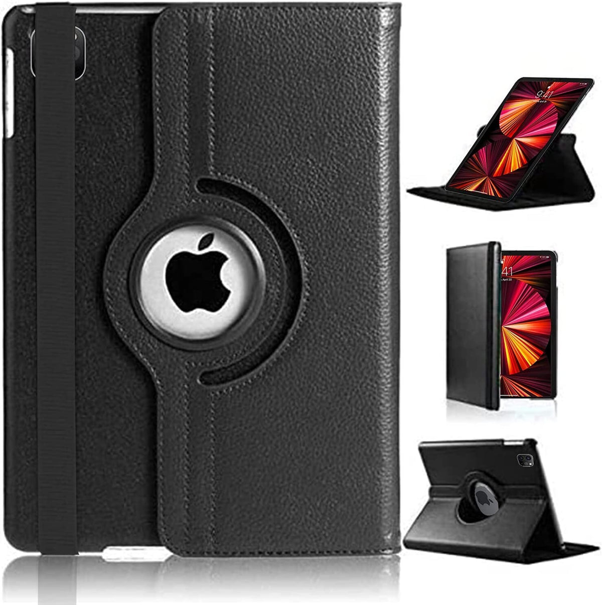 For iPad Air 13 inch 2024  (M2 Chip} Smart Pu Leather Stand Case Cover